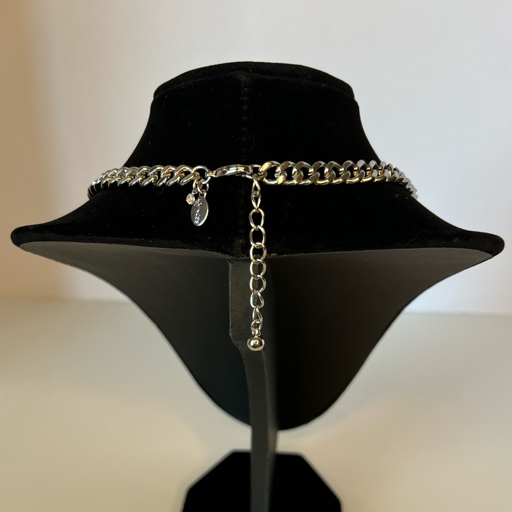 NWOT Silver Tone Chain with Lobster Clasp Unisex 16” + 2” Extender - Picture 5 of 6